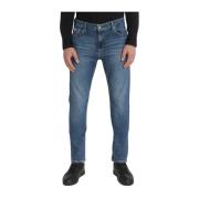 Stijlvolle Denim Broek Calvin Klein Jeans , Blue , Heren