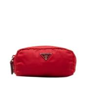 Pre-owned Fabric prada-bags Prada Vintage , Red , Dames