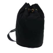 Pre-owned Nylon celine-bags Celine Vintage , Black , Dames