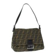 Pre-owned Canvas fendi-bags Fendi Vintage , Black , Dames