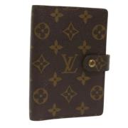 Pre-owned Canvas home-office Louis Vuitton Vintage , Brown , Dames