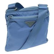 Pre-owned Nylon prada-bags Prada Vintage , Blue , Dames