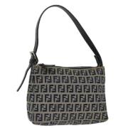 Pre-owned Canvas handbags Fendi Vintage , Blue , Dames