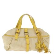 Pre-owned Canvas totes Celine Vintage , Beige , Dames