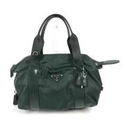 Pre-owned Fabric prada-bags Prada Vintage , Green , Dames