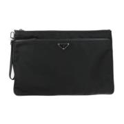 Pre-owned Leather prada-bags Prada Vintage , Black , Dames