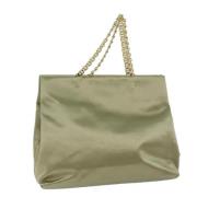 Pre-owned Satin handbags Prada Vintage , Beige , Dames