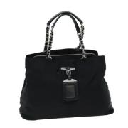 Pre-owned Nylon totes Prada Vintage , Black , Dames