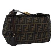 Pre-owned Canvas fendi-bags Fendi Vintage , Brown , Dames