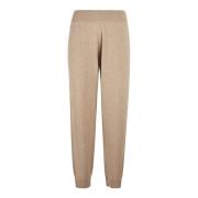 Cashmere Knit Joggers Beige Stella McCartney , Beige , Dames