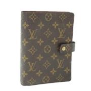 Pre-owned Canvas home-office Louis Vuitton Vintage , Brown , Dames