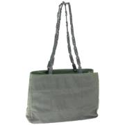 Pre-owned Nylon totes Prada Vintage , Gray , Dames