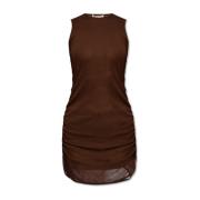 Tule minijurk Saint Laurent , Brown , Dames