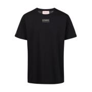 Katoenen Jersey Korte Mouw T-shirt Iceberg , Black , Heren