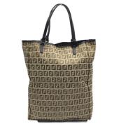 Pre-owned Canvas fendi-bags Fendi Vintage , Beige , Dames