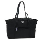 Pre-owned Nylon totes Prada Vintage , Black , Dames