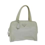 Pre-owned Nylon handbags Prada Vintage , Gray , Dames