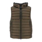 Gewatteerd Goggle Vest C.p. Company , Green , Heren