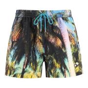 Zwembroek met Mesh Voering PS By Paul Smith , Multicolor , Heren