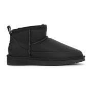 Zwarte Leren Sneeuwlaarzen Kazar , Black , Dames