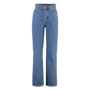 Reguliere jeans met koperen klinknagels Dickies , Blue , Dames