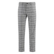 Chino broek van wolmix Department Five , Gray , Heren