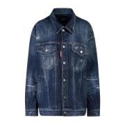 Stijlvolle Jas voor Mannen Dsquared2 , Blue , Dames