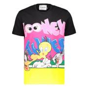 Geborduurd katoenen T-shirt Iceberg , Multicolor , Heren