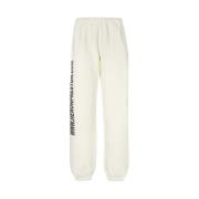 Katoenen Logo Sweatpants Heron Preston , White , Dames