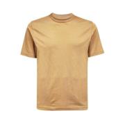 Geribbeld katoenen T-shirt Heron Preston , Brown , Heren