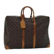 Pre-owned Canvas handbags Louis Vuitton Vintage , Brown , Dames