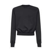 Geth Crewneck Sweat Rick Owens , Black , Heren