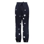 Sterren Print Katoenen Track-Pants JW Anderson , Blue , Heren