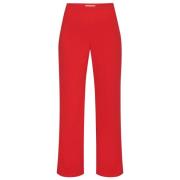 Stijlvolle Glitter Broek Sisters Point , Red , Dames