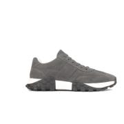 Grijze Suède Stijlvolle Sneakers Comfortabele Zool Kazar , Gray , Here...