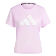 Run It T-shirt Adidas , Pink , Dames