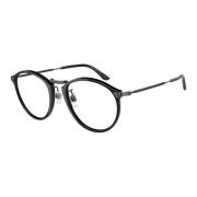 Geborsteld Zwart Brilmontuur AR 318M Giorgio Armani , Black , Unisex