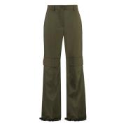 Wollen Cargo Broek P.a.r.o.s.h. , Green , Dames