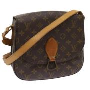 Pre-owned Canvas louis-vuitton-bags Louis Vuitton Vintage , Brown , Da...