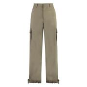 Cargobroek van technische stof Off White , Beige , Heren