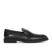 Minimalistische zwarte loafers met comfortabele zool Kazar , Black , H...