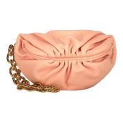 Mini Leren Riemtas Bottega Veneta , Pink , Dames