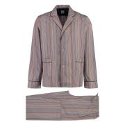 Gestreepte katoenen pyjama met zakken PS By Paul Smith , Multicolor , ...