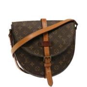 Pre-owned Canvas shoulder-bags Louis Vuitton Vintage , Brown , Dames