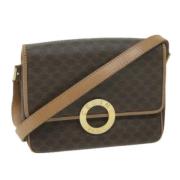 Pre-owned Leather celine-bags Celine Vintage , Brown , Dames