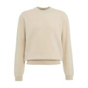 Beige Gebreide Trui Aw24 Gender , Beige , Heren