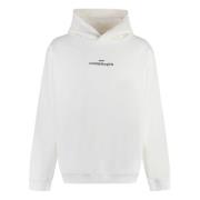 Katoenen Hoodie Maison Margiela , White , Heren