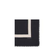 Elegante Shawl voor stijlvolle outfits Saint Laurent , Black , Dames