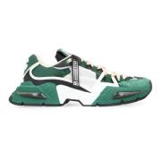 Airmaster Lage Sneakers Dolce & Gabbana , Green , Heren