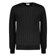 Knitwear Salvatore Ferragamo , Black , Heren